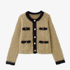 beige×black / free