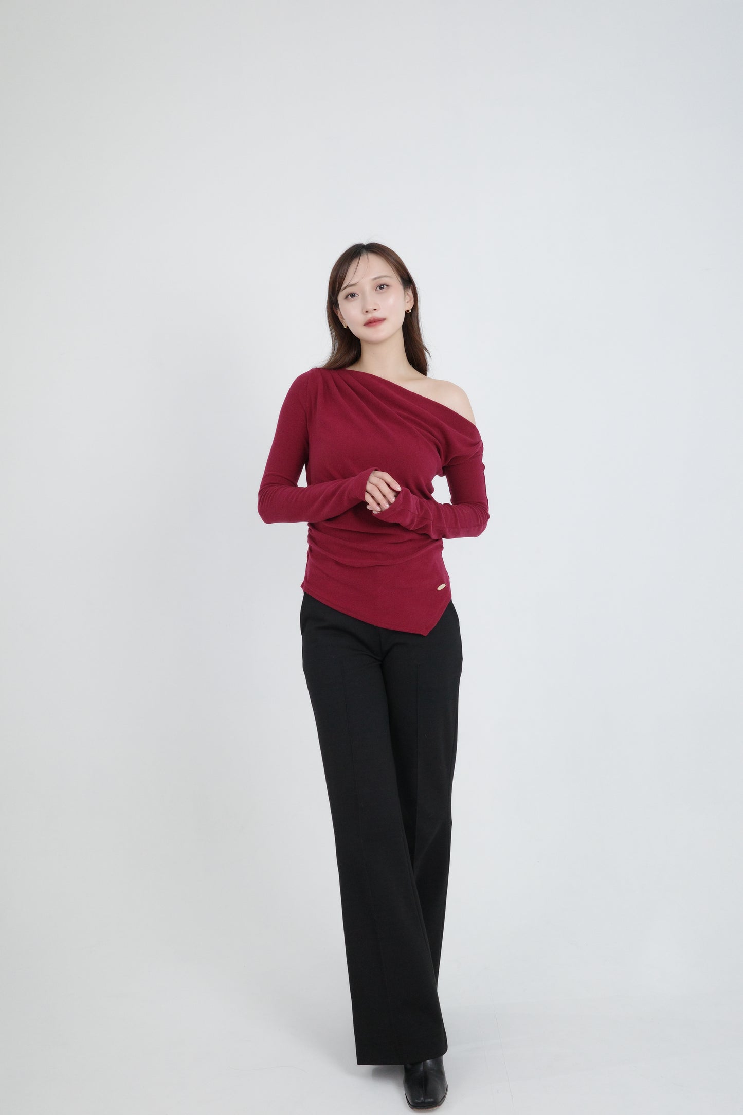 モデル身長:171cm サイズ:FREE カラー:black
