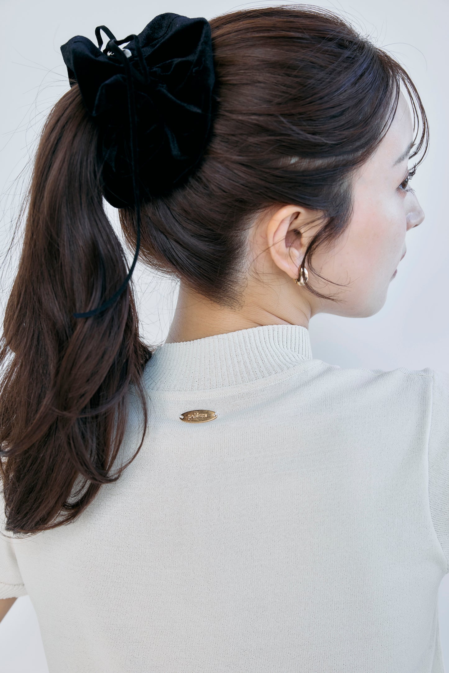 モデル身長:160cm サイズ:FREE カラー:ivory