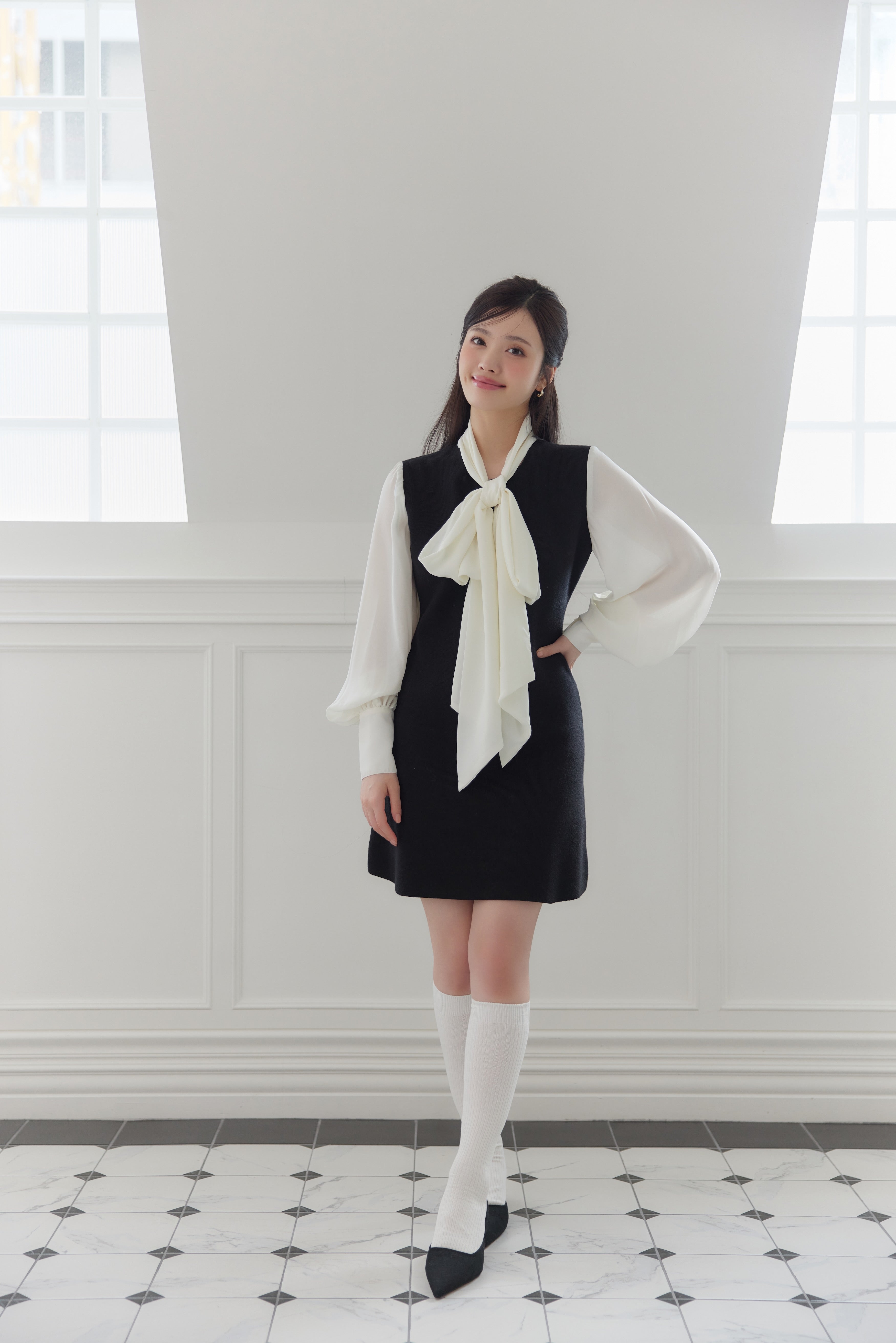 poláura ポローラ　リボンドッキングワンピース リボンドッキングワンピース – poláura OFFICIAL ONLINE STORE