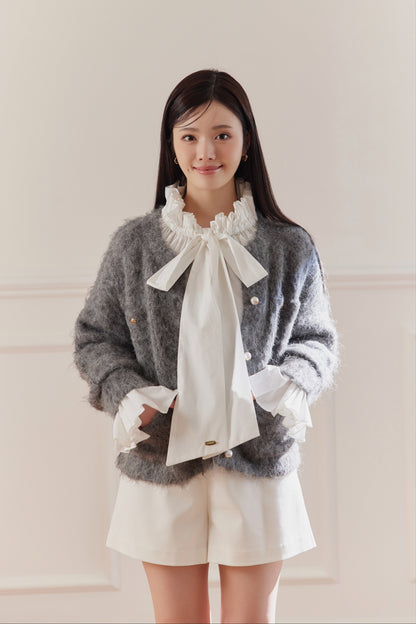 モデル身長：164cm カラー：grey