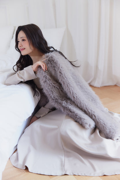 モデル身長：164cm カラー：grey