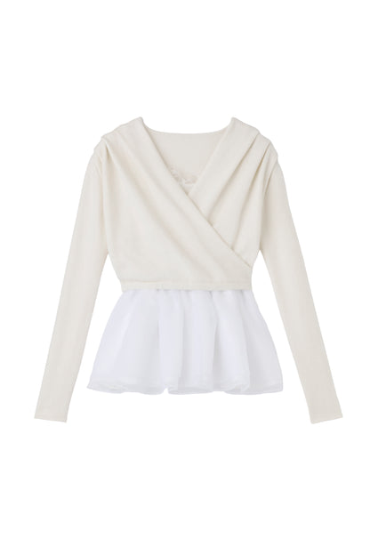 カラー：white × white