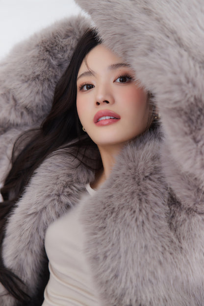 モデル身長：164cm カラー：grey