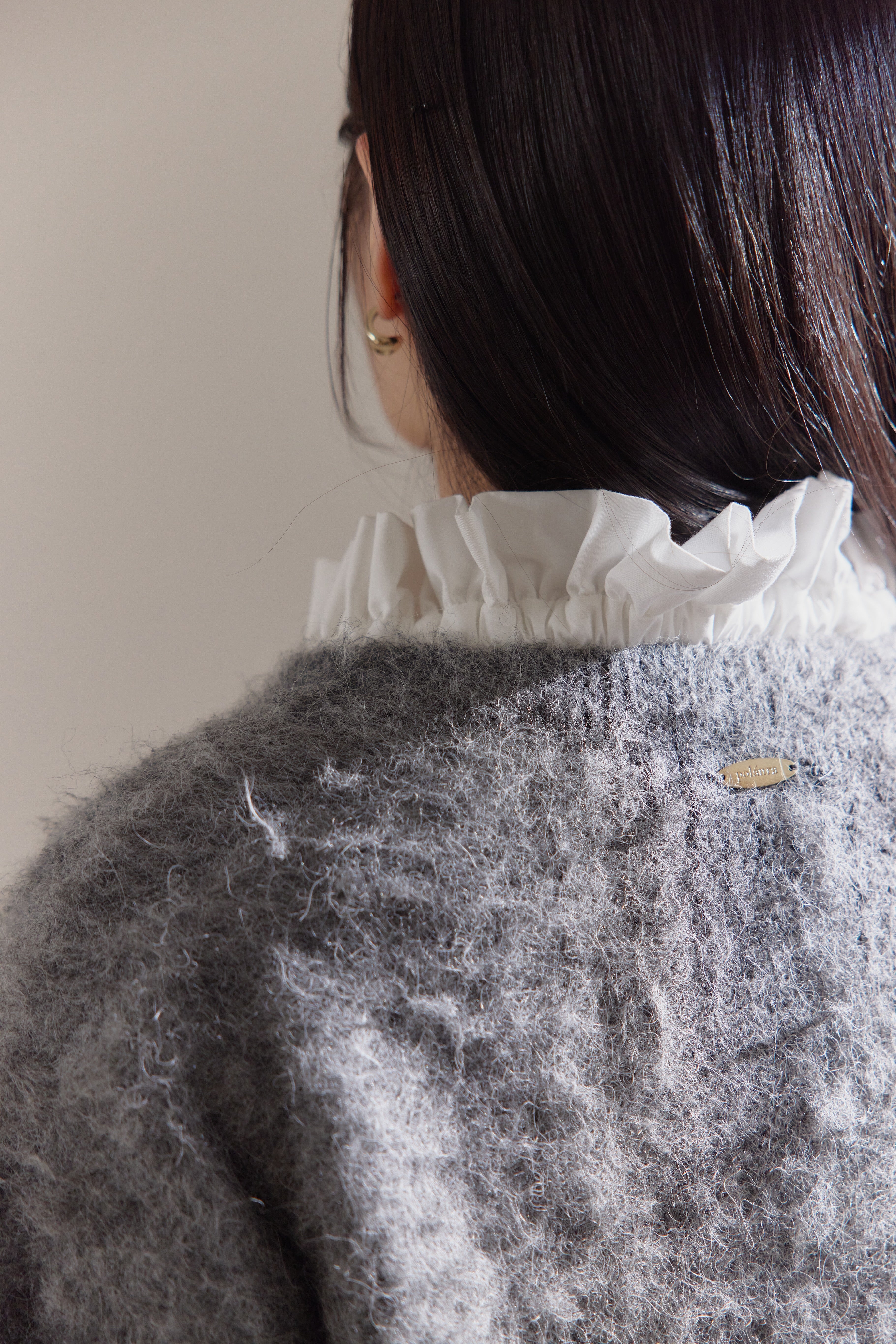 パールボタンアルパカカーディガン – poláura OFFICIAL ONLINE STORE