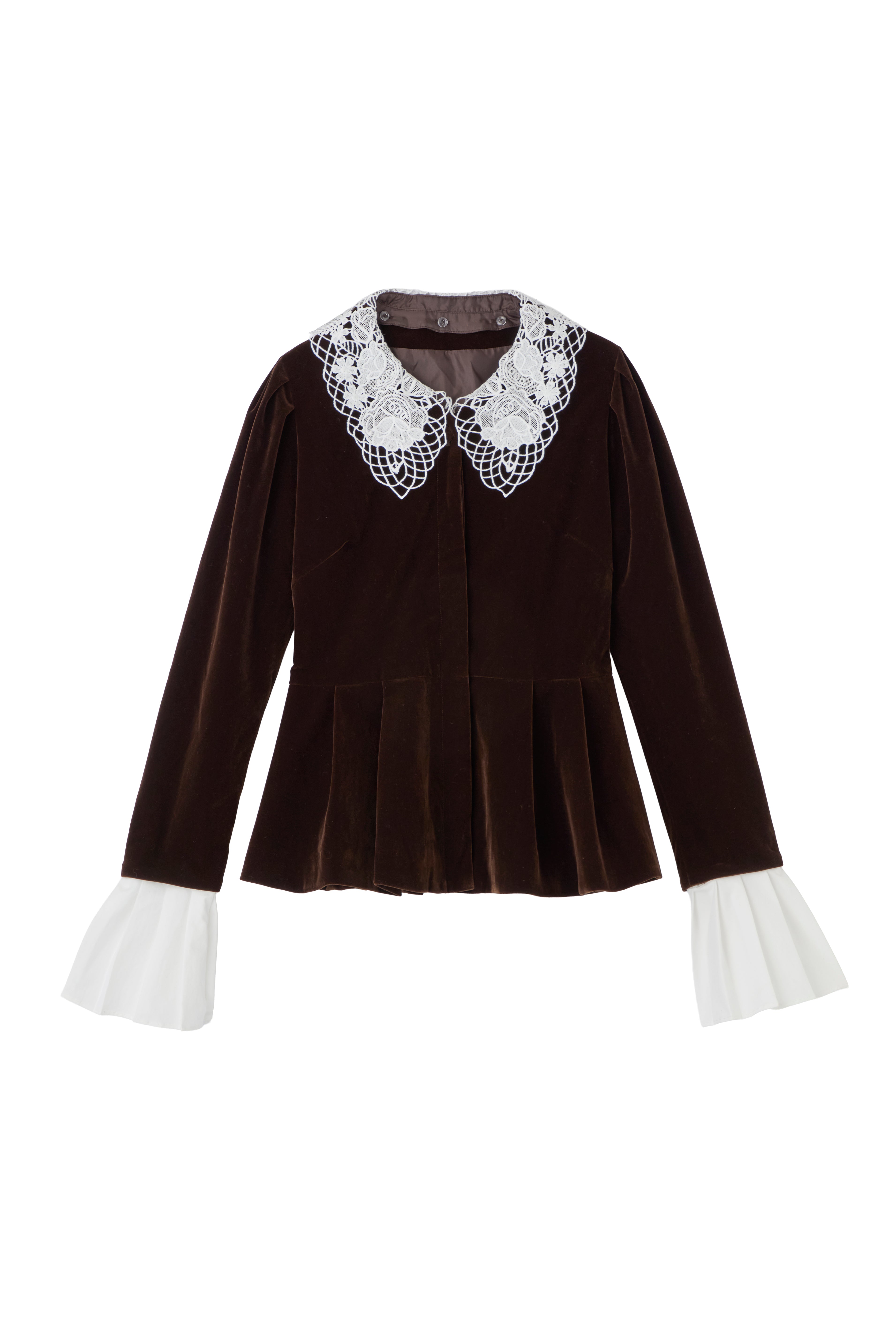 ロゼットベルベットジャケットトップ – poláura OFFICIAL ONLINE STORE