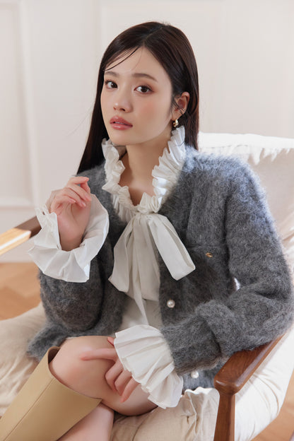 モデル身長：164cm カラー：grey