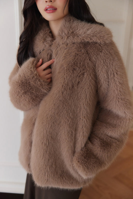 モデル身長：164cm カラー：mocha
