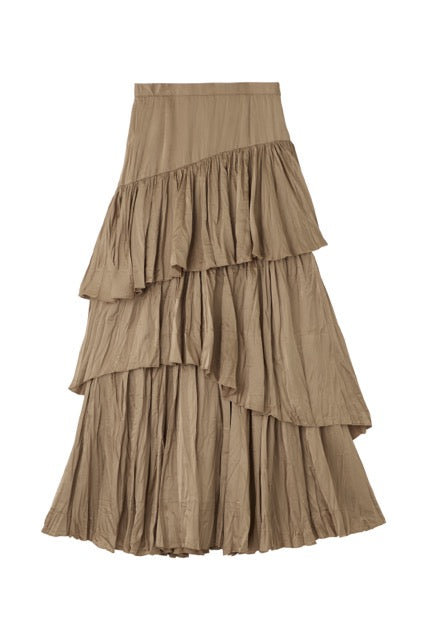 ヴィンテージサテンアシンメトリースカート – poláura OFFICIAL ONLINE