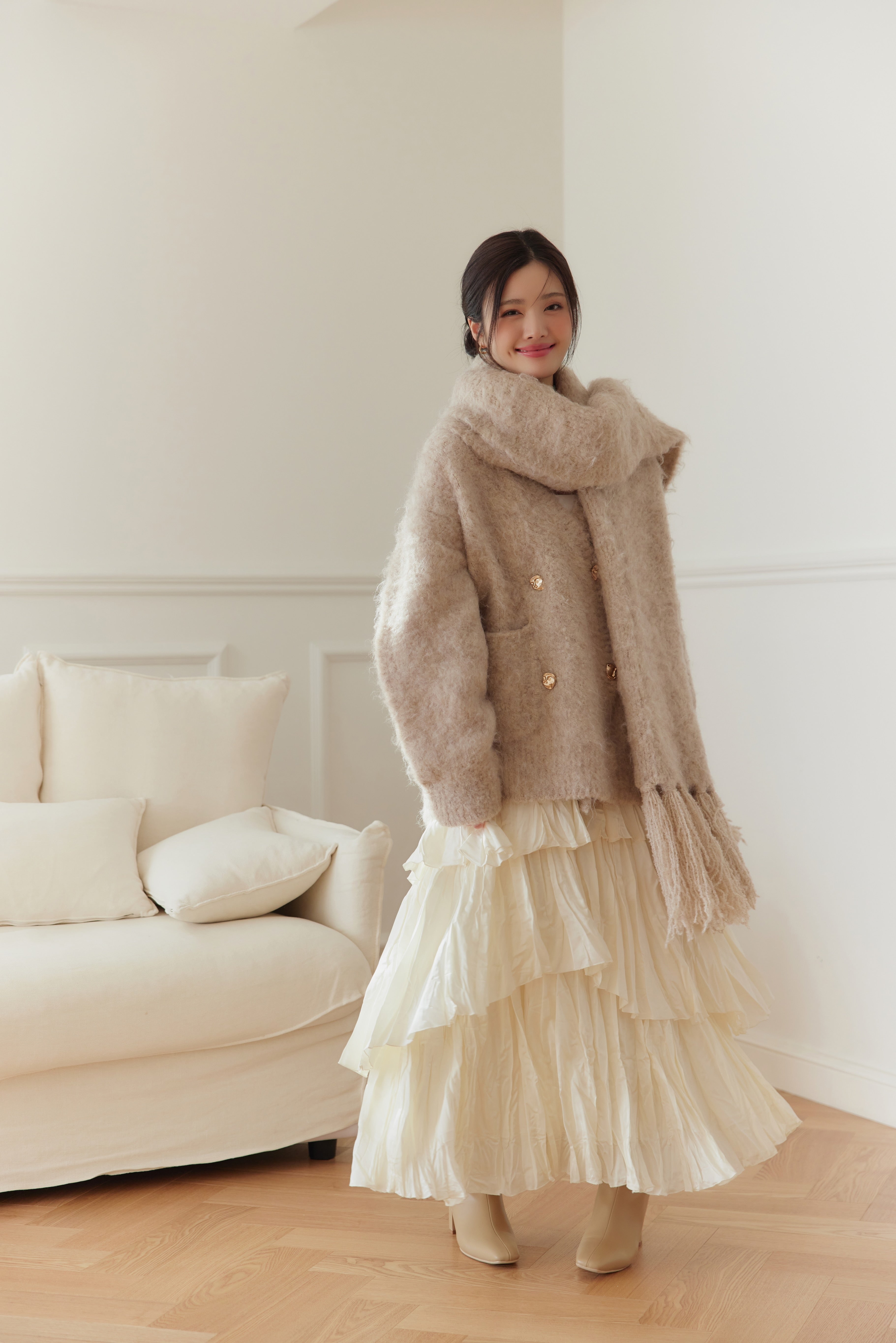 polaura ヴィンテージサテンアシンメトリースカート ヴィンテージサテンアシンメトリースカート – poláura OFFICIAL ONLINE