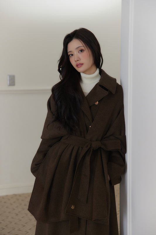 モデル身長：164cm カラー：brown