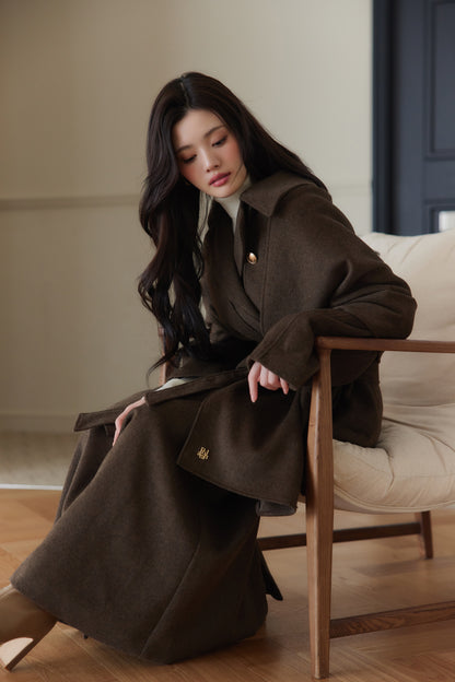 モデル身長：164cm カラー：brown