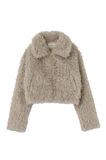 プードルボアブルゾン