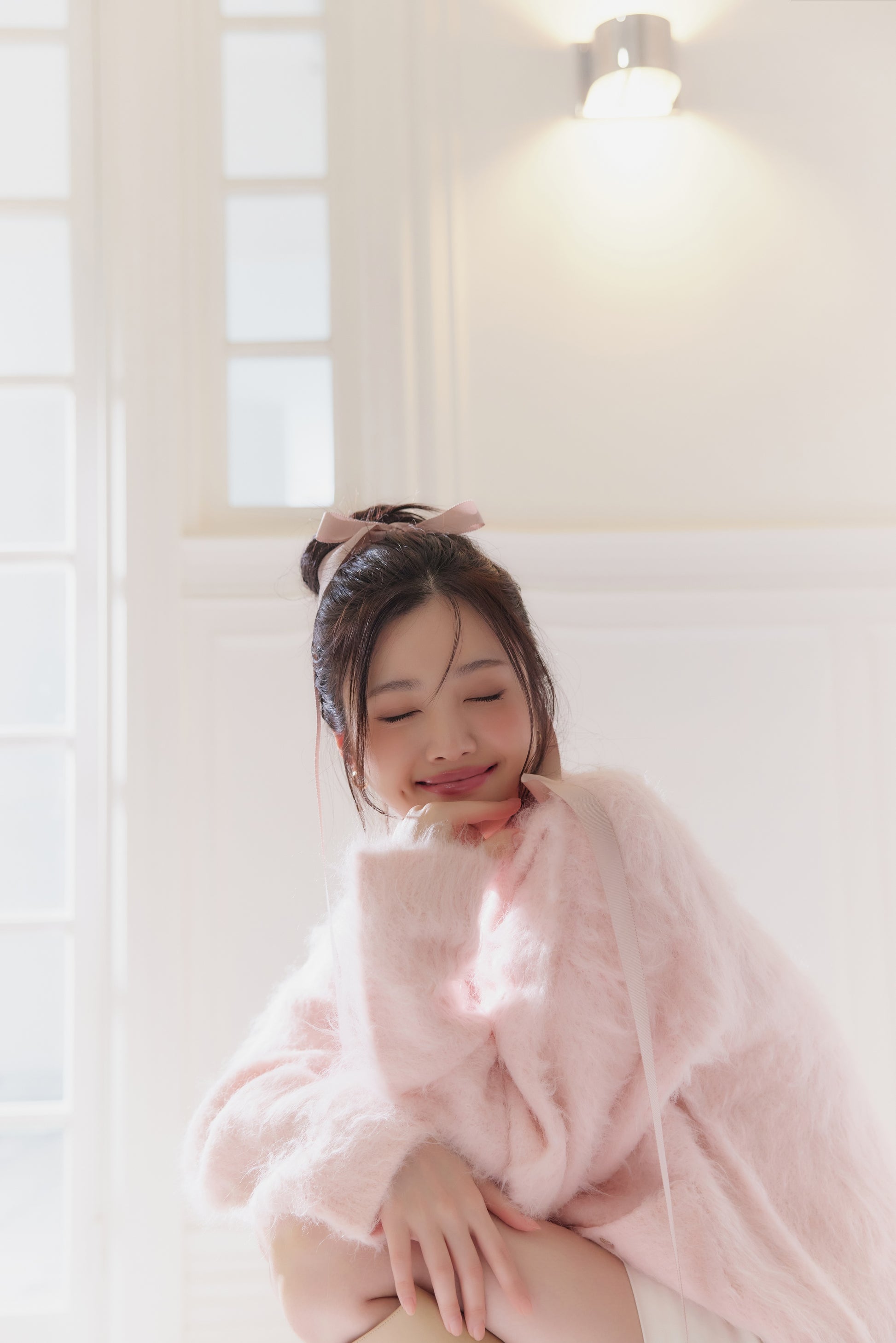 モデル身長：164cm カラー：pink