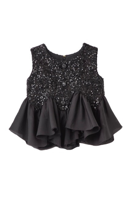 スパークル ツイード ペプラムトップス – poláura OFFICIAL ONLINE STORE