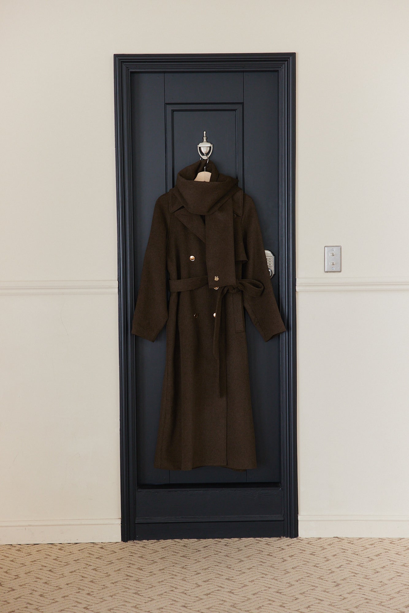 MANY WAYウールロングトレンチコート – poláura OFFICIAL ONLINE