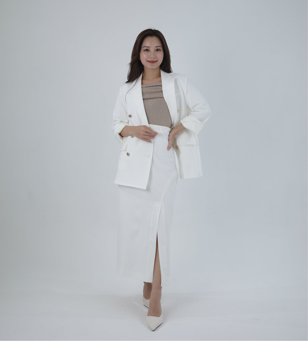 ニュアンスゴールドボタンジャケット – poláura OFFICIAL ONLINE STORE ニュアンスゴールドボタンジャケット – poláura OFFICIAL ONLINE STORE