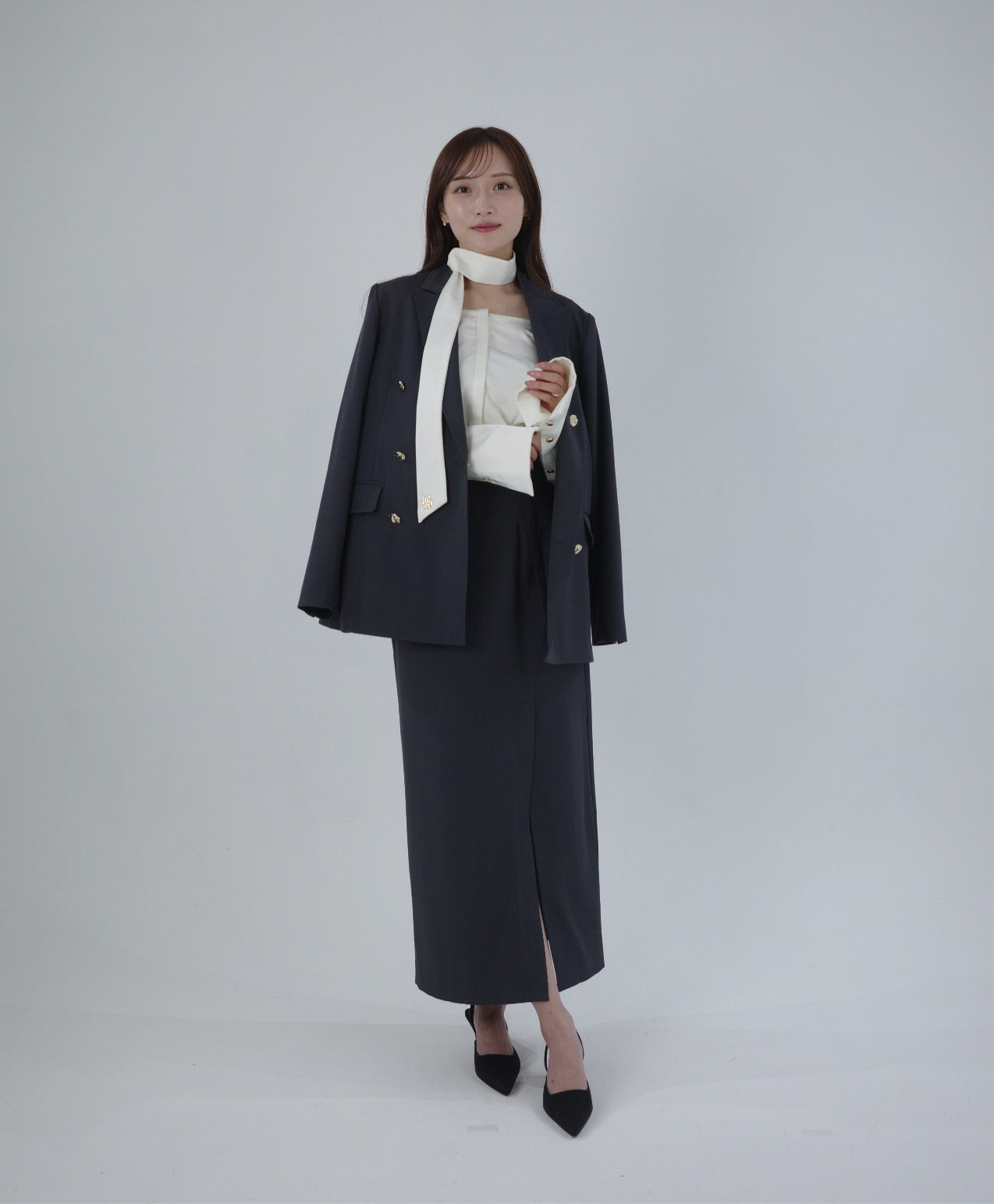 ニュアンスゴールドボタンジャケット – poláura OFFICIAL ONLINE ニュアンスゴールドボタンジャケット – poláura OFFICIAL ONLINE