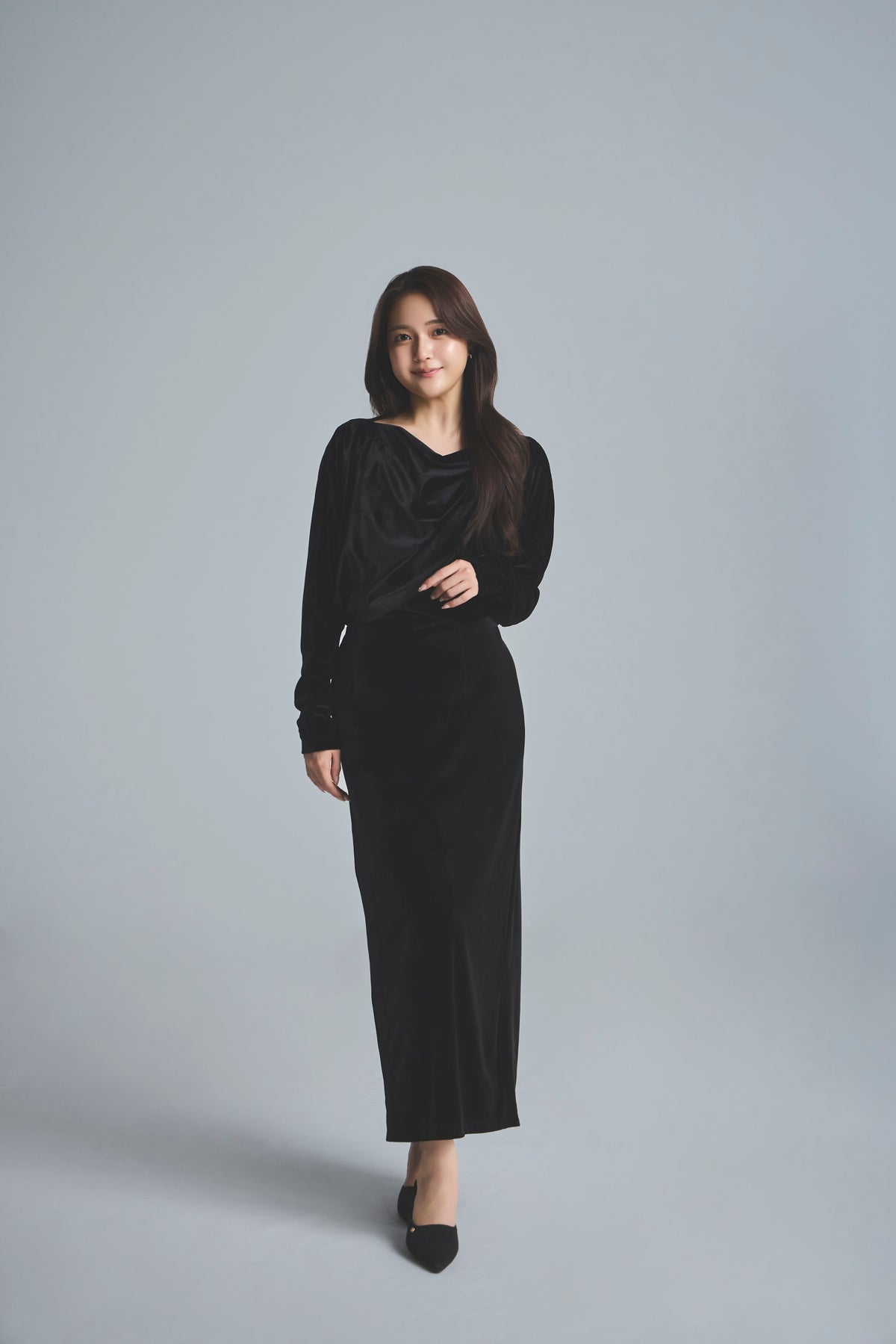 モデル身長：167cm 【ワンピース】カラー：black サイズ：SS