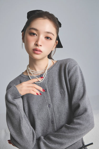 モデル身長：161cm 【トップス】カラー：grey