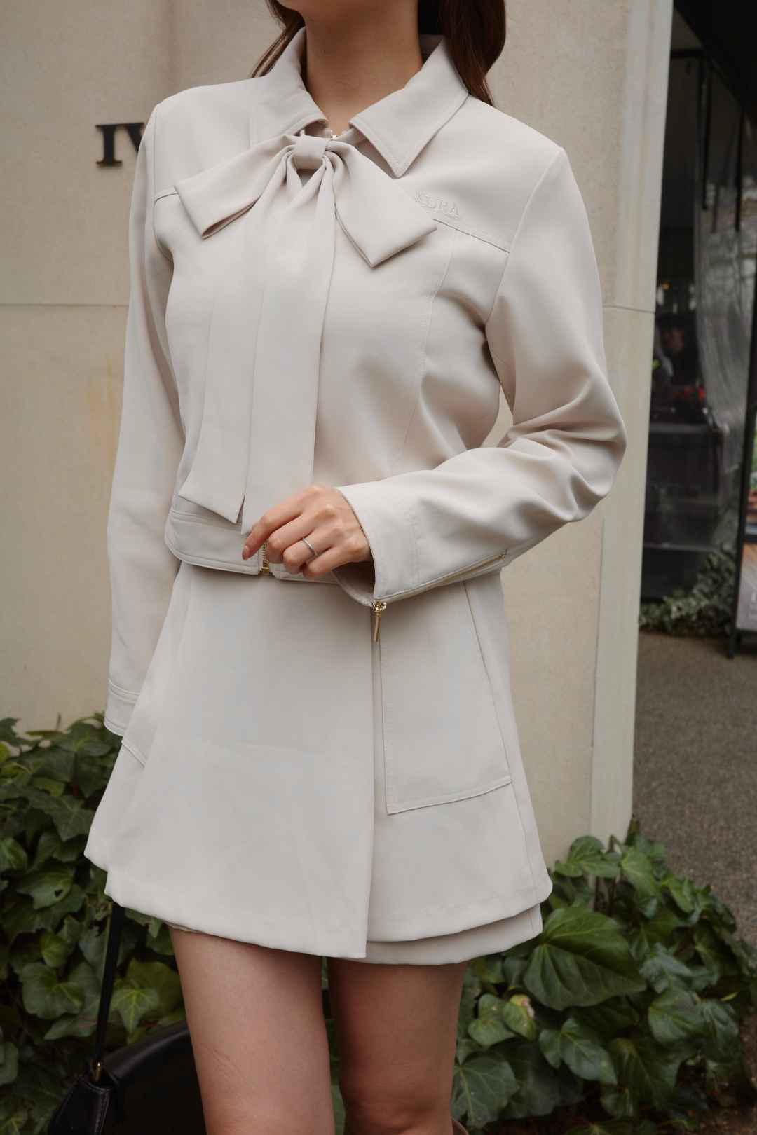 openyy レイヤード ミニスカート ショートパンツ S レイヤードスカート