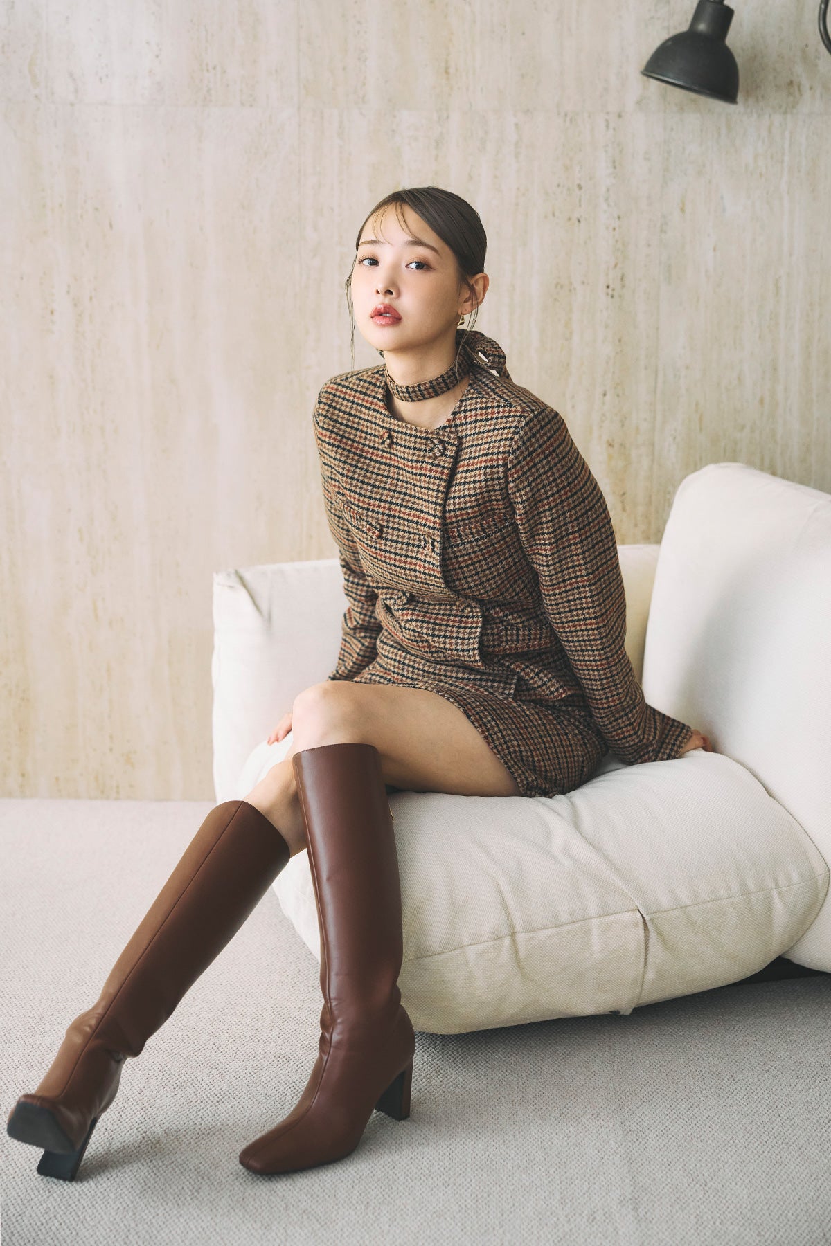 poláura ロゴジップスクエアトゥ ロングブーツ ロゴジップスクエアトゥロングブーツ – poláura OFFICIAL ONLINE