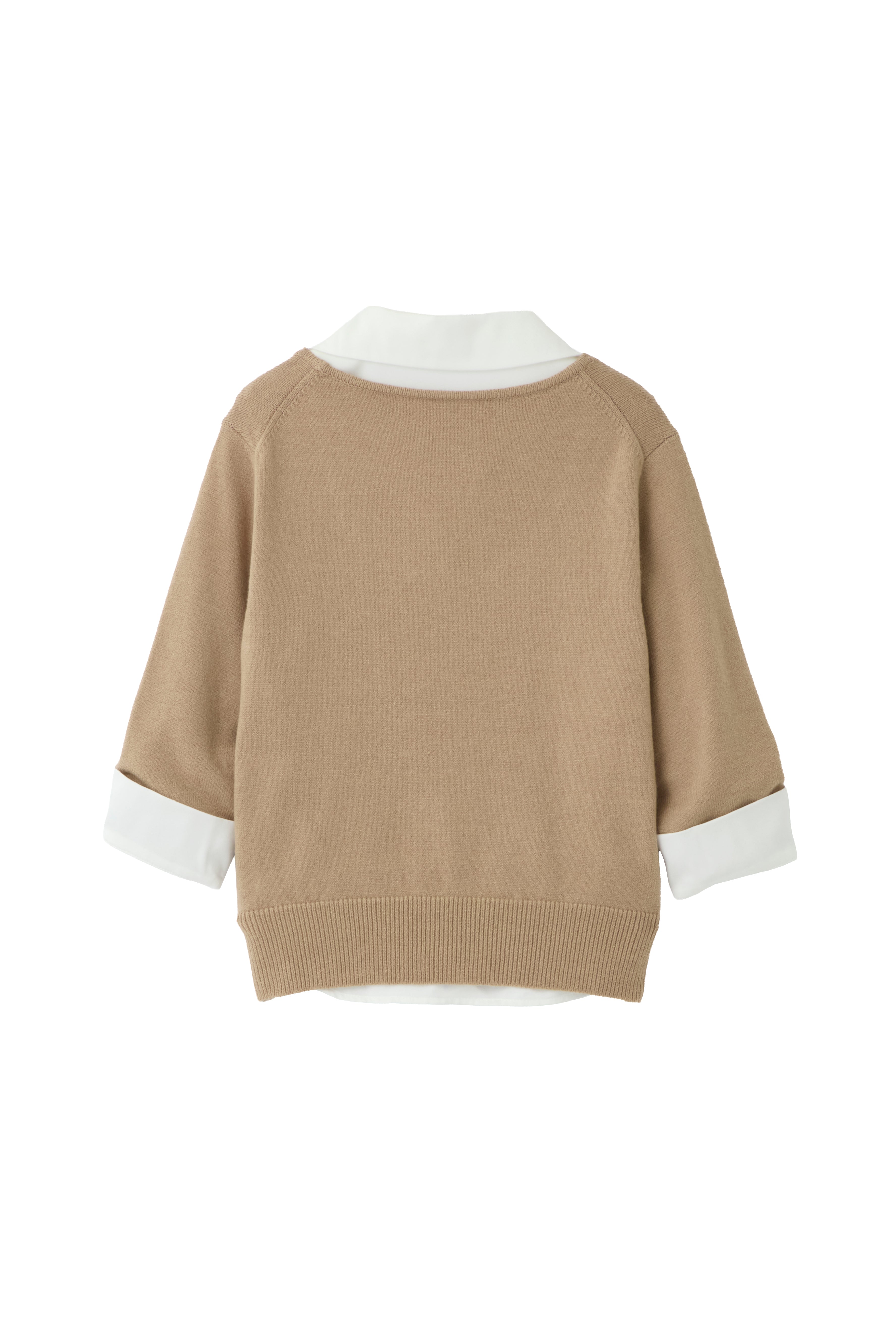 レイヤードニットシャツトップス – poláura OFFICIAL ONLINE STORE