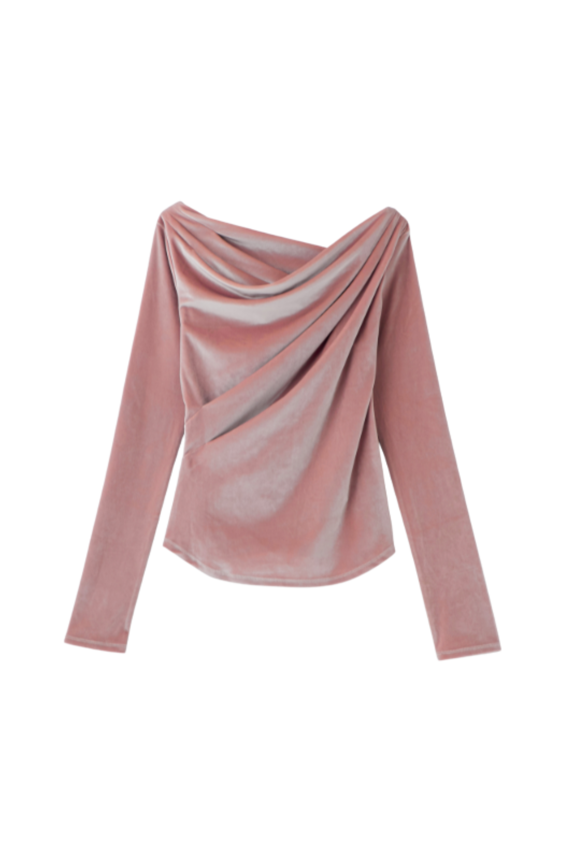 グロッシーベロアドレープトップス – poláura OFFICIAL ONLINE STORE