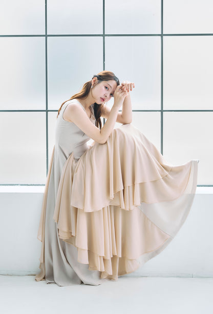モデル身長：172cm　サイズ：M　カラー：pink beige