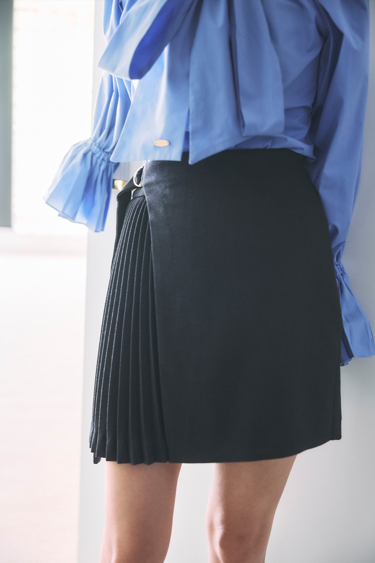 モデル身長：172cm サイズ：M カラー：navy