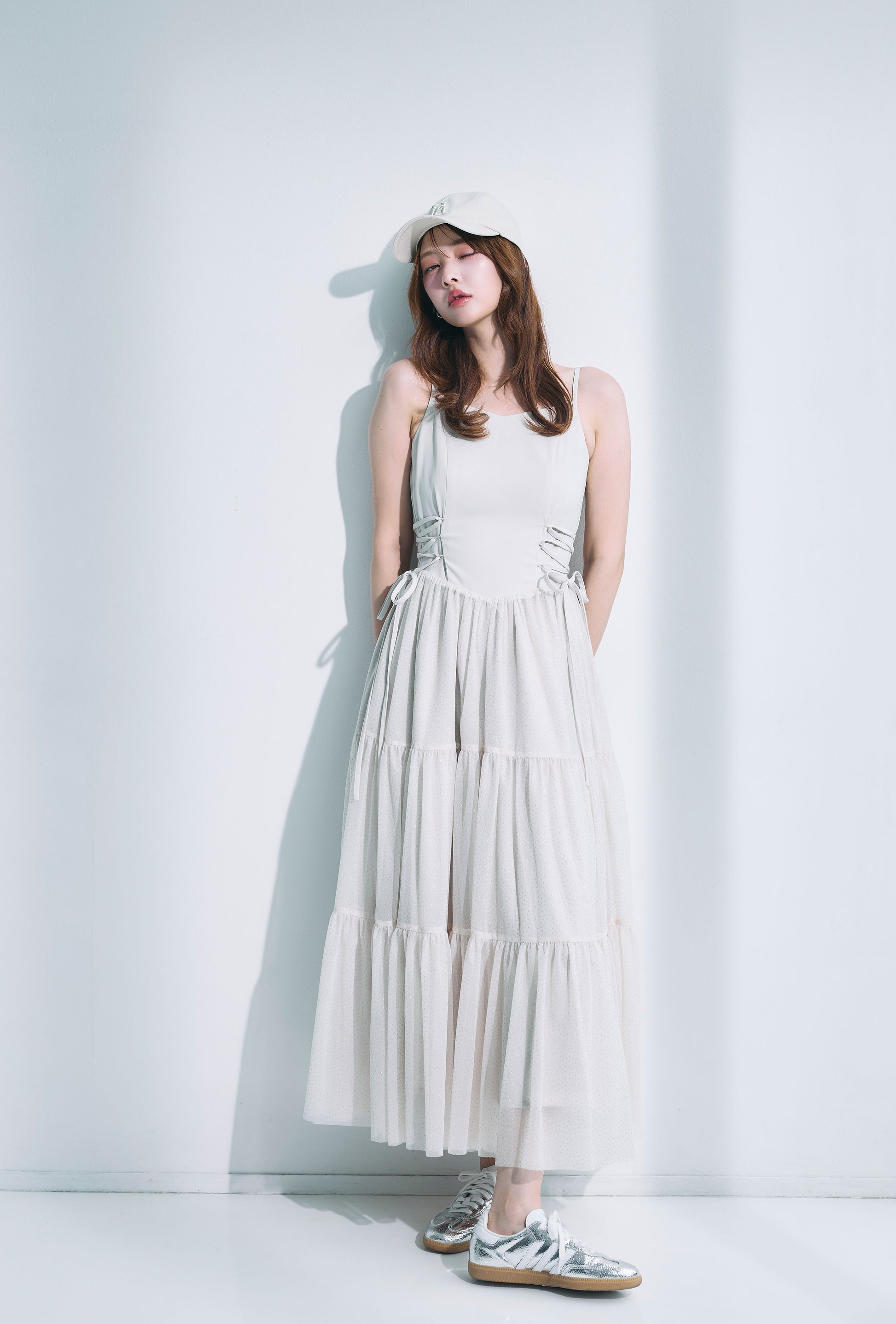 モデル身長：172cm　サイズ：M　カラー：ivory