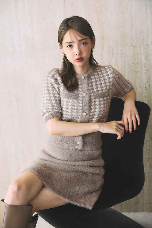 モデル身長：172cm サイズ：FREE カラー：beige