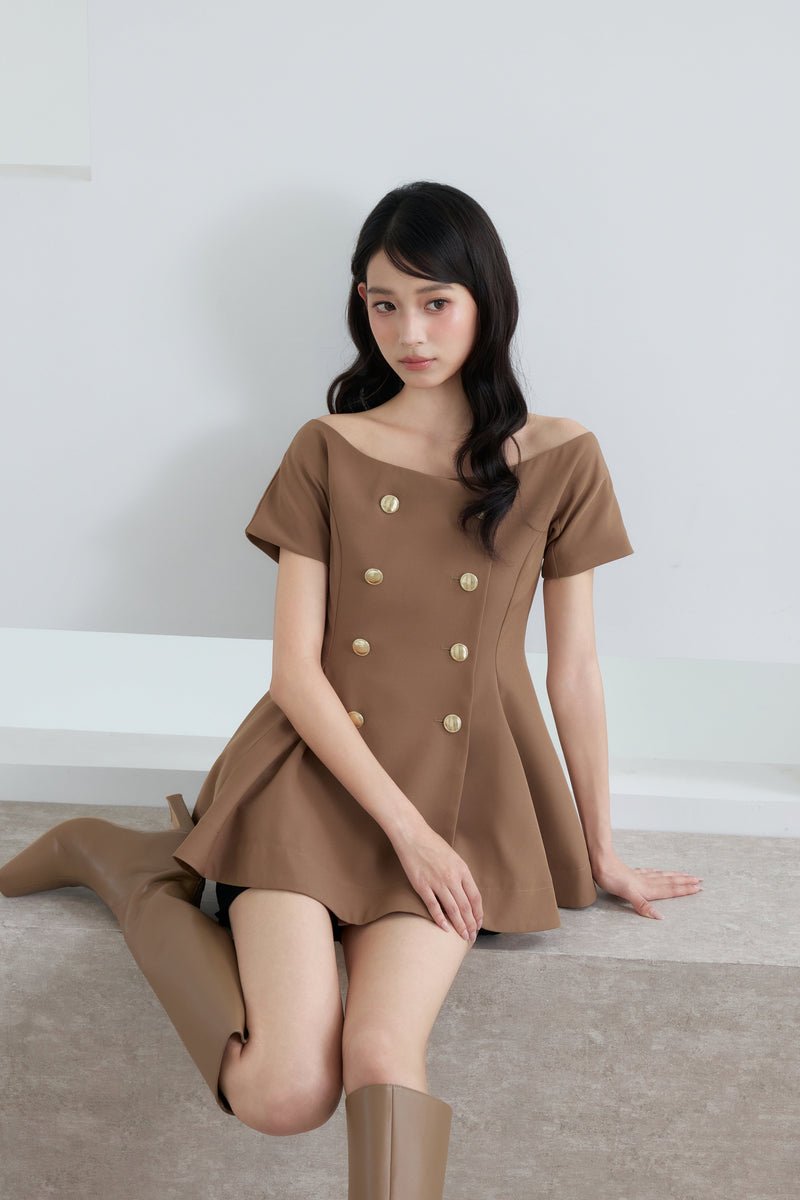 着用モデル：170cm カラー：camel