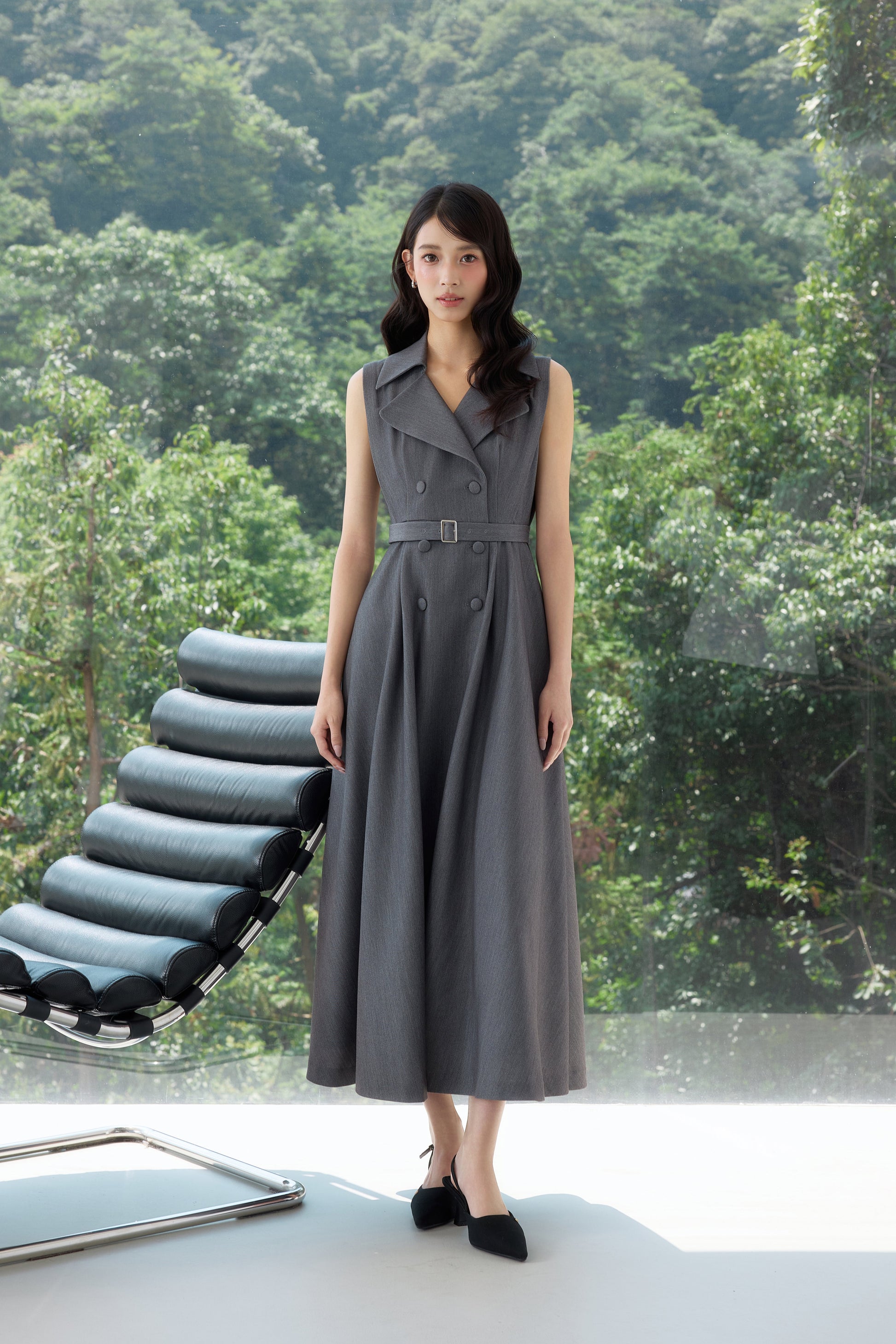 着用モデル：170cm カラー：grey サイズ：MM