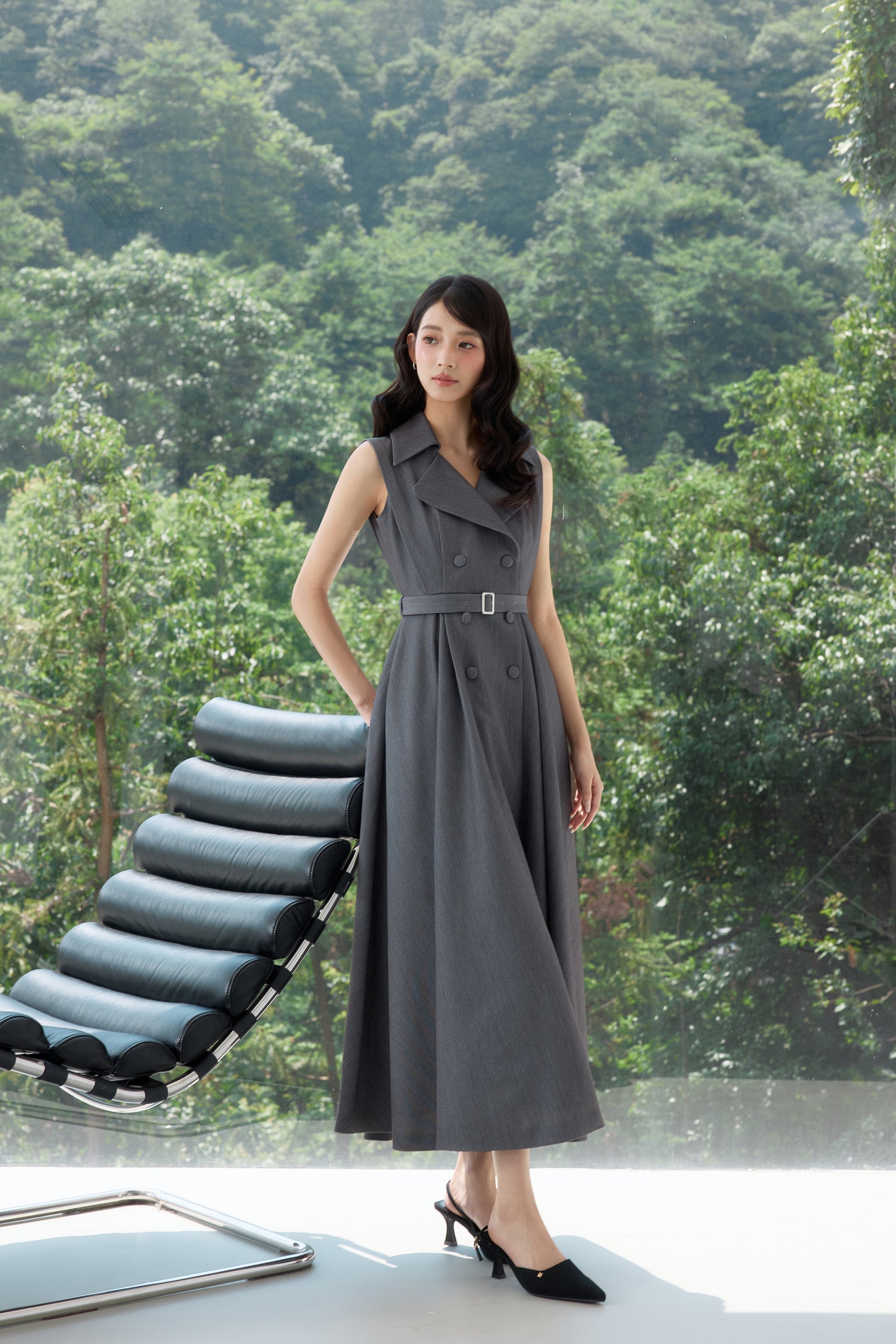 着用モデル：170cm カラー：grey サイズ：MM