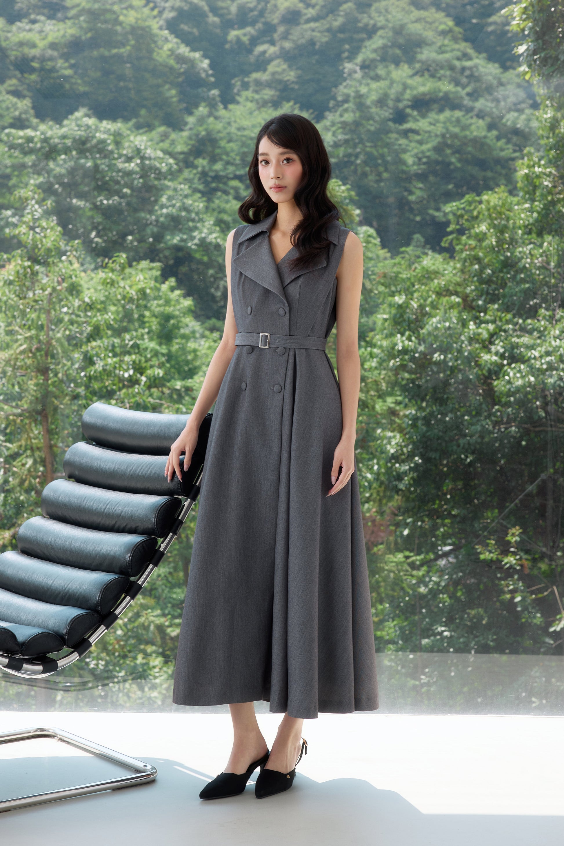 着用モデル：170cm カラー：grey サイズ：MM