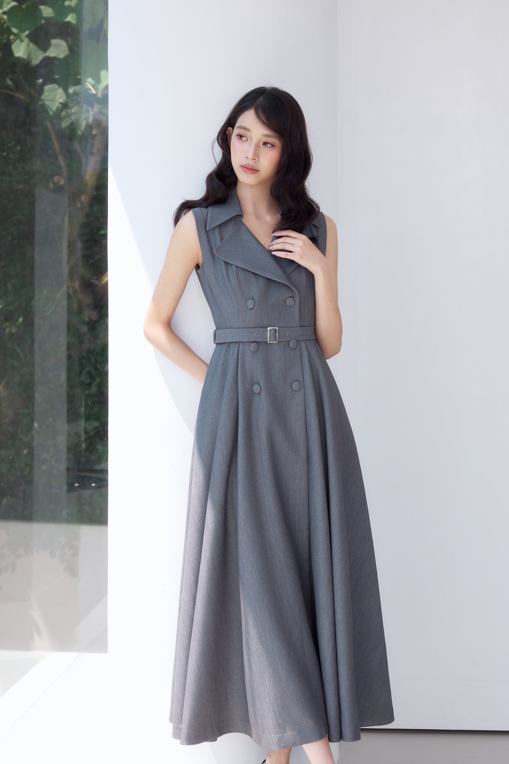 着用モデル：170cm カラー：grey サイズ：MM