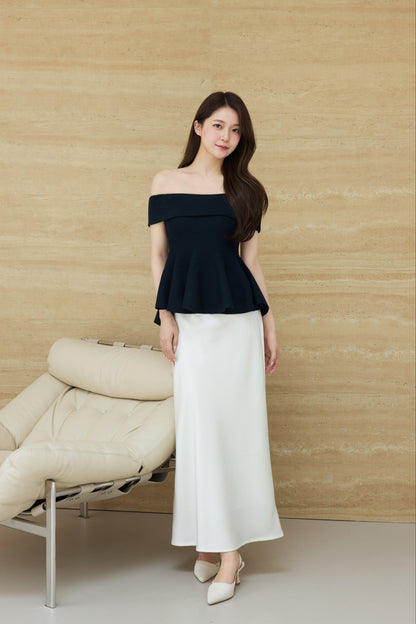 着用モデル：167cm 【トップス】カラー：navy