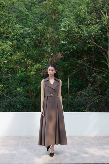 着用モデル：170cm カラー：brown サイズ：MM