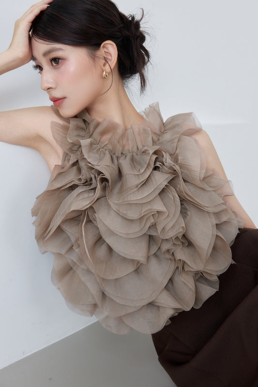 着用モデル：170cm カラー：greige