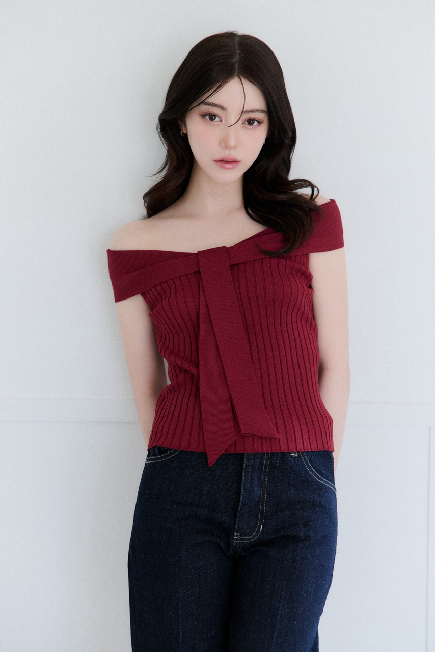 着用モデル：157cm カラー：red