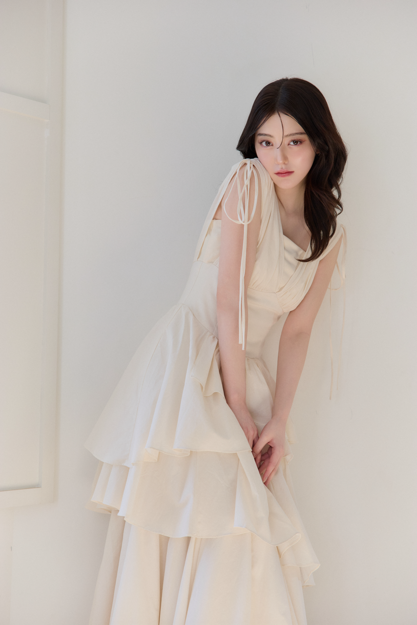 モデル身長：157cm カラー：off whiteサイズ：S