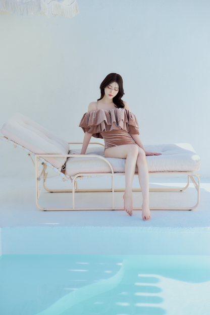 ベロアフリルスイムスーツ