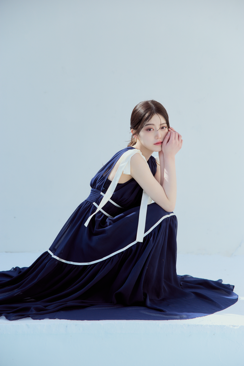ショルダーリボンシフォンワンピース – poláura OFFICIAL ONLINE STORE