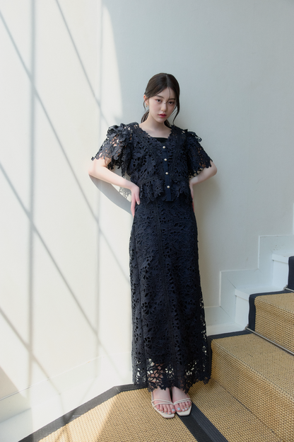 着用モデル：157cm カラー：navy