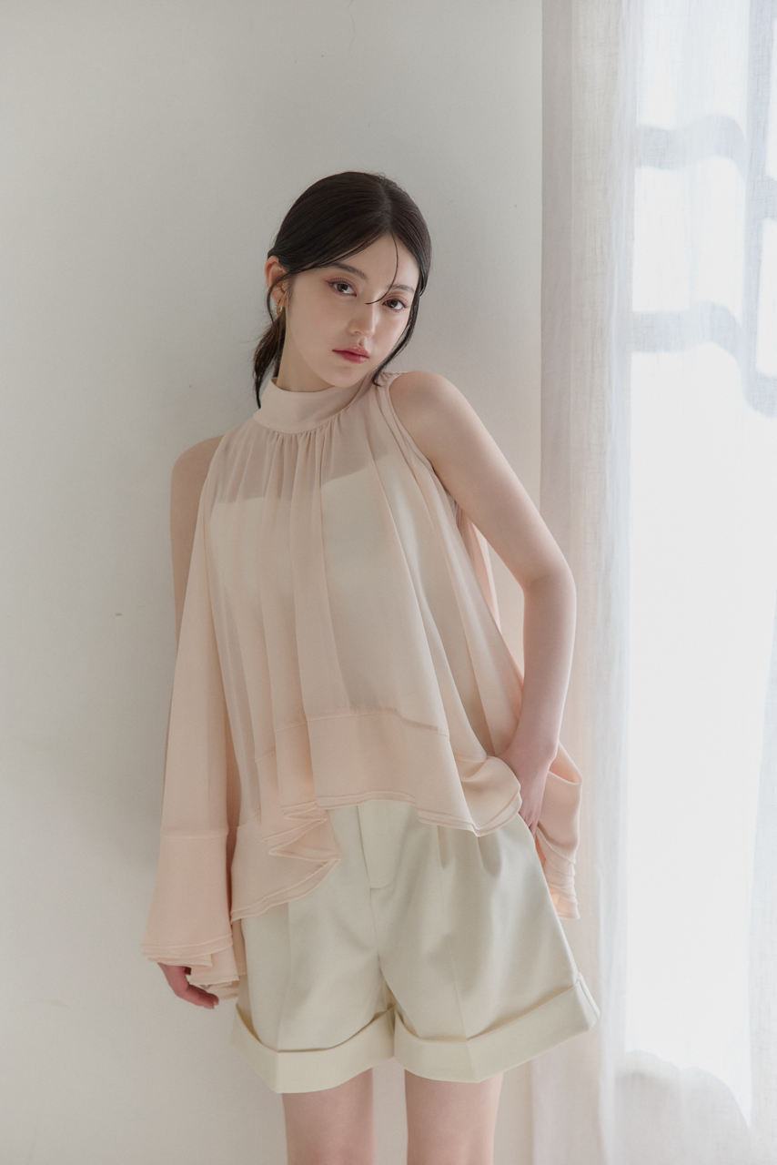 モデル身長：157cm カラー：pink 
