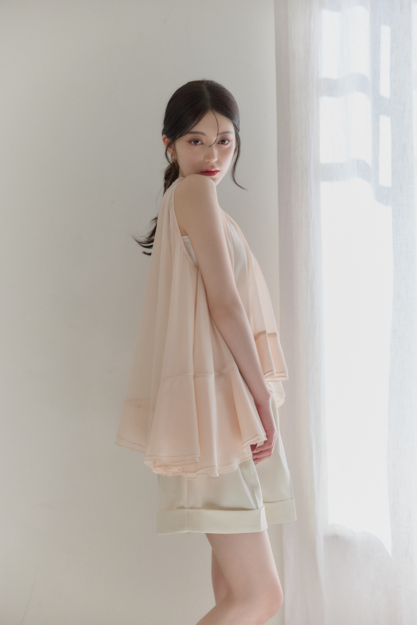 モデル身長：157cm カラー：pink 