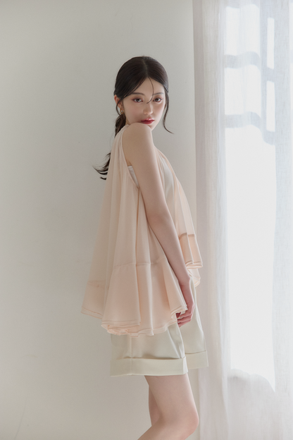 モデル身長：157cm カラー：pink 