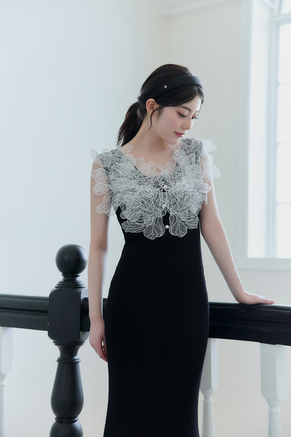 着用モデル：157cm カラー：black