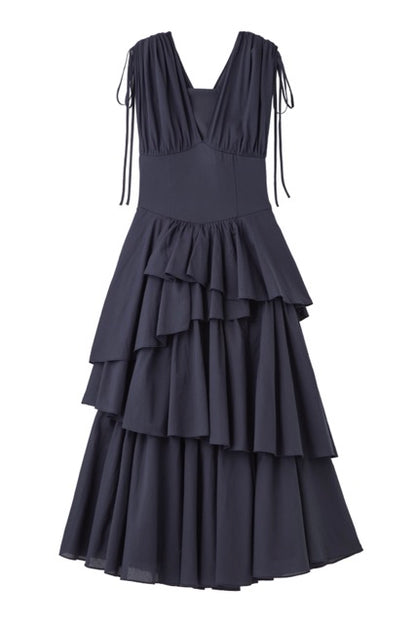 エアリーティアード ビスチェワンピース